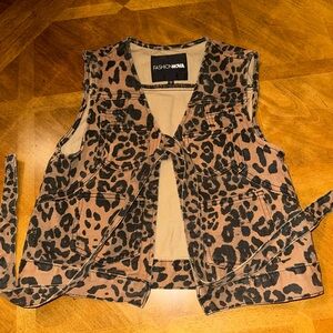 Fashion Nova Wild Leopard Print Tank Top